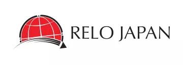 Relo Japan logo - color globe